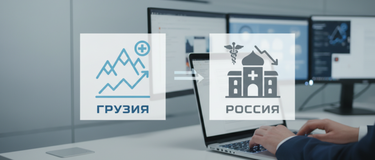 обложка для статьи про Сравнение здравоохранения Грузии и России: Гайд для россиян