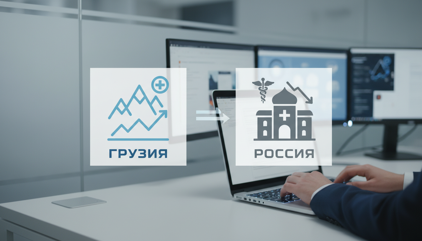 обложка для статьи про Сравнение здравоохранения Грузии и России: Гайд для россиян